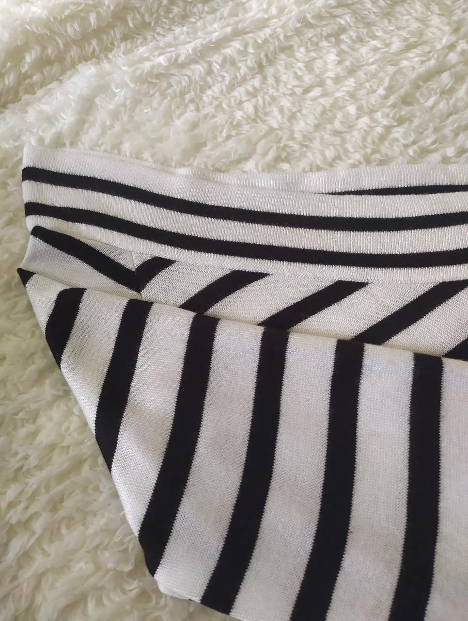 Breton Orsay L Pull rayé à épaules dénudées – photo 6